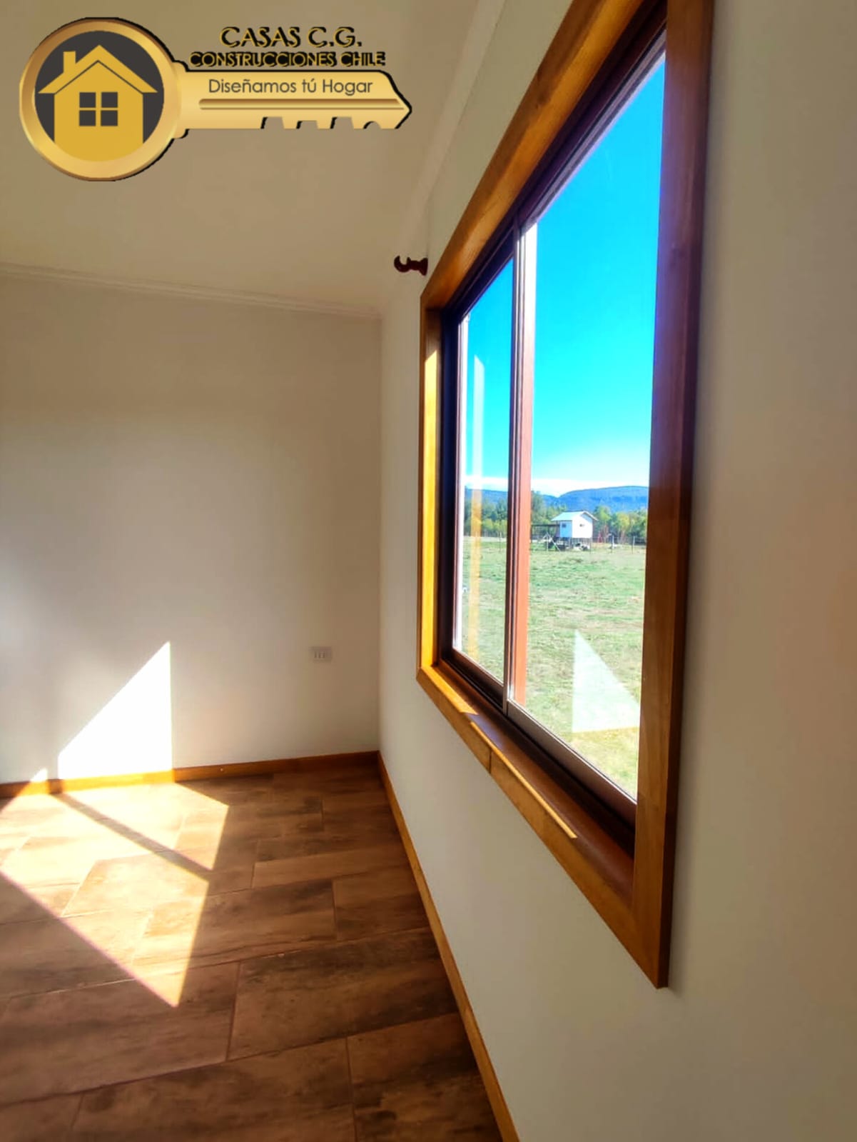 CASA LLAVE EN MANO, CONSTRUCCION METALCON, CASA SIDING FIBRO CEMENTO SOBRE RADIER