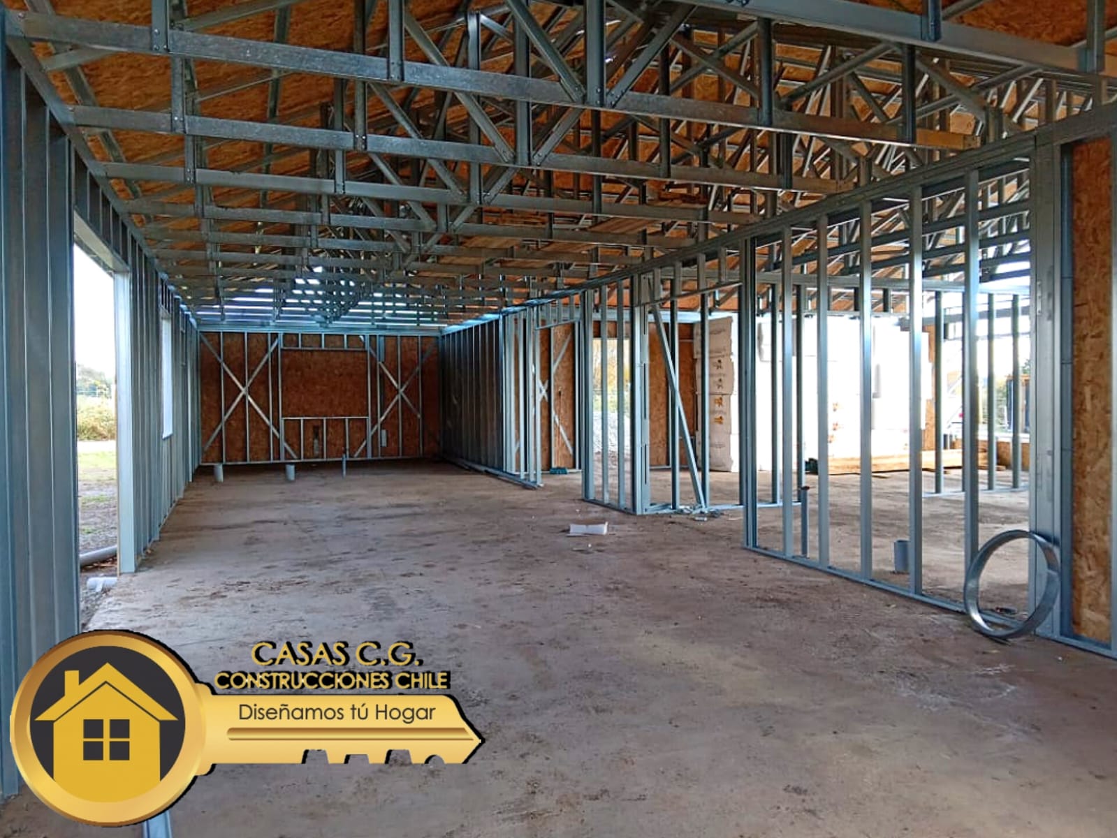 CASA METALCOM, CASA MODERNA, DISEÑO Y PLANOS DE CASAS, CASA CONSTRUCCION REGION DE ÑUBLE , CHILE, CASAS CHILE CONSTRUCTORA, ENYTREGA CASAS, VENTA DE CASAS, METALCON ESTRUCTURAL