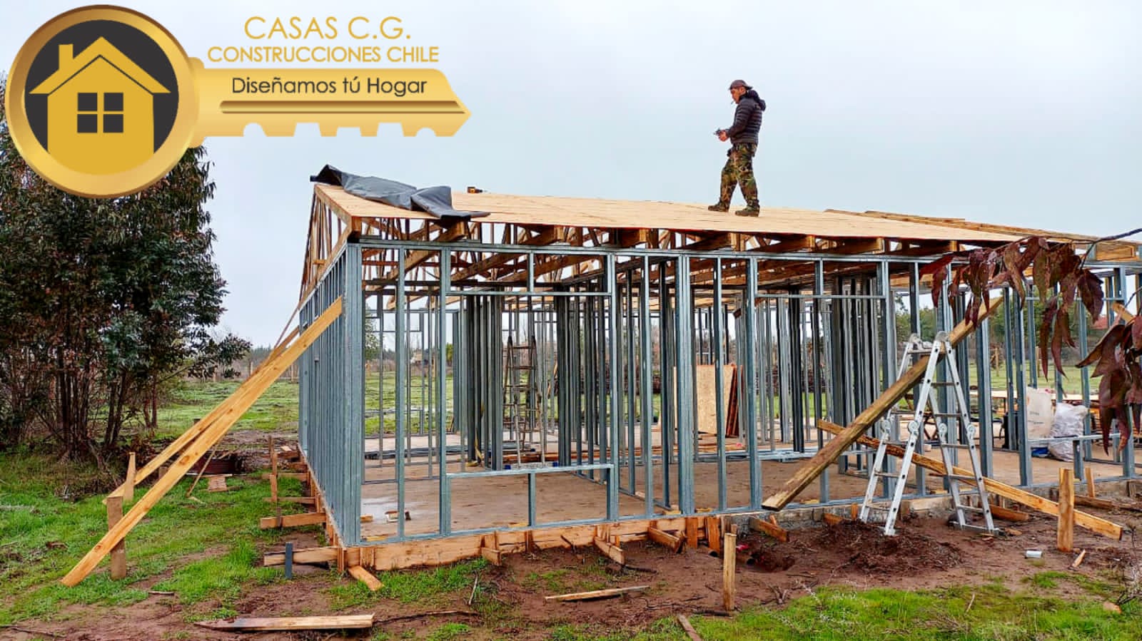 CASA METALCON, CASA MODERNA, DISEÑO Y PLANOS DE CASAS, CASA CONSTRUCCION, REGION DE ÑUBLE , CHILE, CONSTRUCTORA, ENTREGA CASAS, VENTA DE CASAS, CASAS CHILE, CASAS ÑUBLE, CASAS PREFABRICADAS,ÑUBLE, TECHO