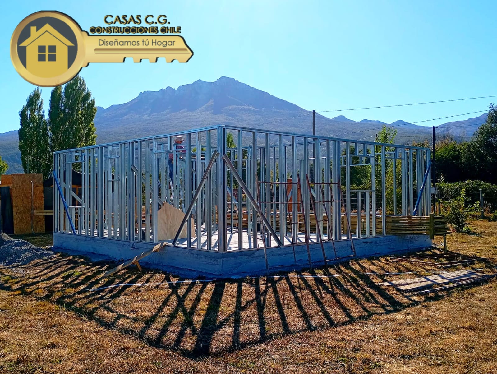 PLANOS Y DISEÑOS PERSONALIZADOS, CASA CONSTRUCCION METALCON, SIDING FIBRO CEMENTO, CASA EN VENTA SOBRE RADIER, CASA PREFABRICADA,