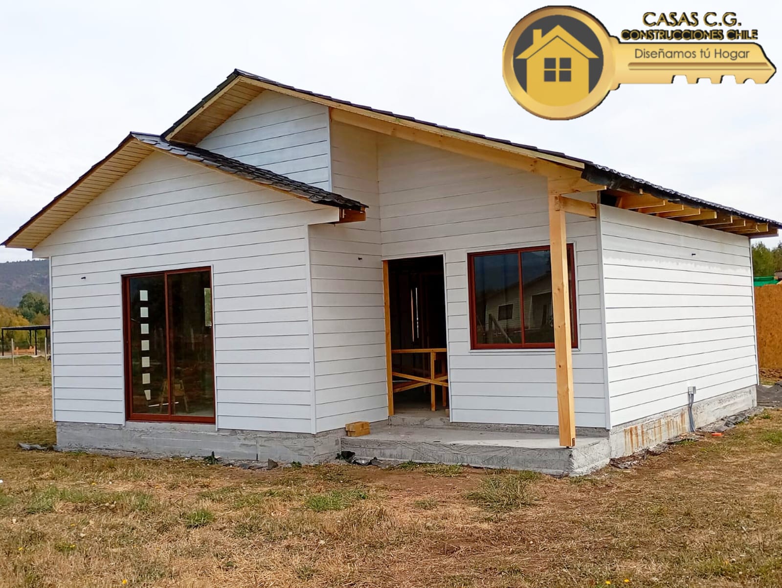 PLANOS Y DISEÑOS PERSONALIZADOS, CASA CONSTRUCCION METALCON, SIDING FIBRO CEMENTO, CASA SOBRE RADIER, CASA PREFABRICADA, TECHO EN ZINC.