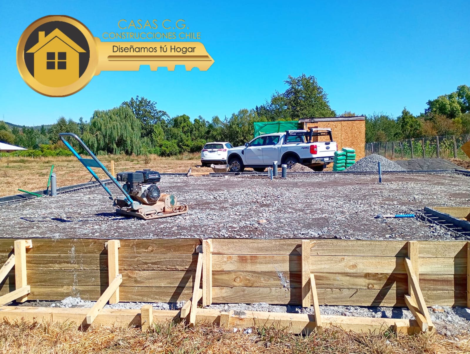 PROCESO DE CONSTRUCCION DE RADIER , DISEÑOS Y PLANOS A TU MEDIDA, CASAS EN METALCOM